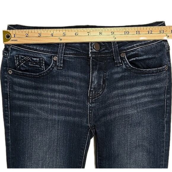 Buckle Black Womens Fit No. 53 Skinny Stretch Jeans Sz 23x32 Stretch Whiskered - Picture 7 of 12